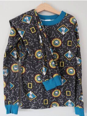 Hanna Andersson National Geographic Space Explorer Pajama Set 140 Size 10
